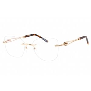 NWT Charriol PC71061-C01 55mm Shiny Gold Eyeglasses